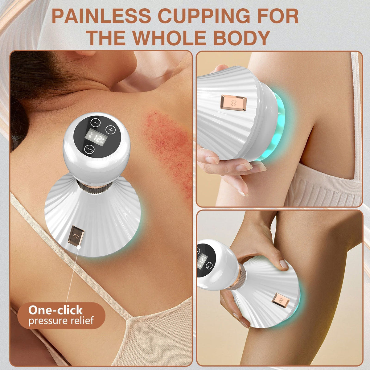 Electronic Cupping Therapy 3.0 — 4-in-1 Body Massager