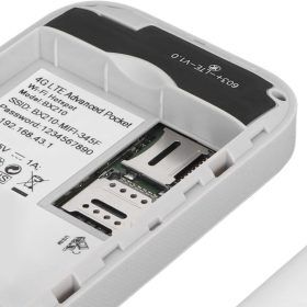 Mobiler 5G-WLAN-Router – 150 Mbit/s Download, 50 Mbit/s Upload, 4G LTE Cat4 und 5G-SIM-kompatibel, schnelle sichere Verbindung