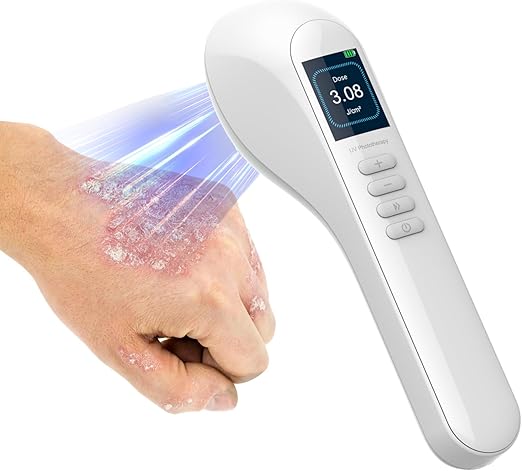 308nm-uv-lichtfototherapielamp met leds — compact en draagbaar ontwerp