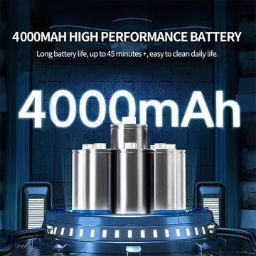 Powerful Cordless Car Vacuum Cleaner, Lightweight Design