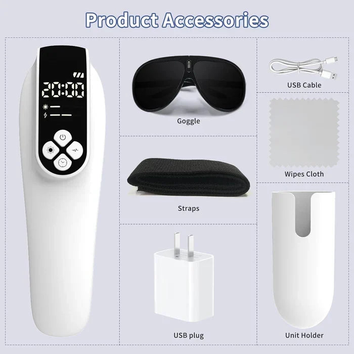 2-in-1 Infrared Light Therapy Device — 650nm & 808nm