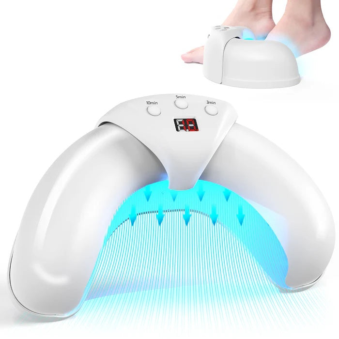 LuminNailネイルケアレーザー治療システム — 905 nmパルス＆470 nmブルーライト