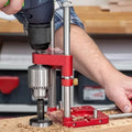 Localizador de taladros para carpintería con vástago hexagonal de 1/4 de pulgada