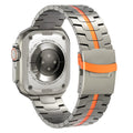 Cinturino in titanio per Apple Watch — Stile leggero e resistente