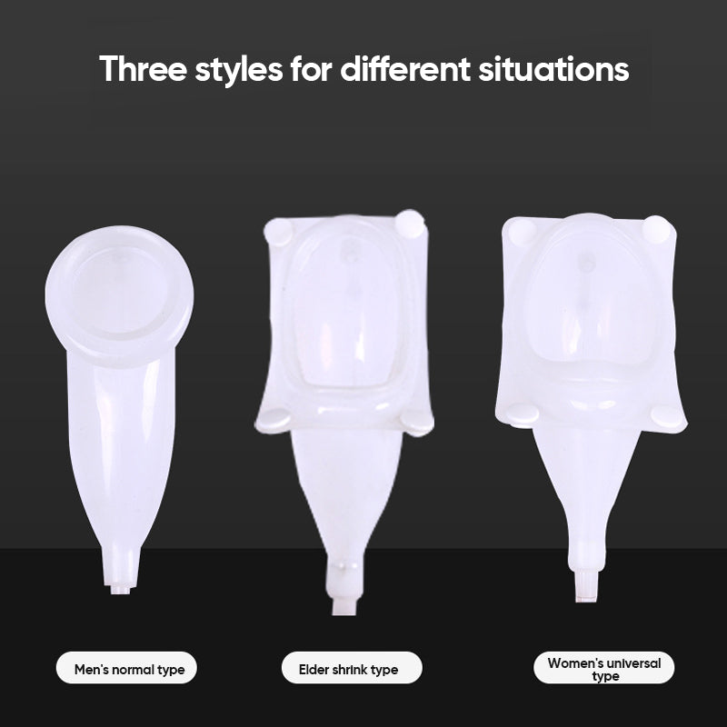 Sistema de urinol masculino leve — Design portátil discreto, ajuste seguro à cintura