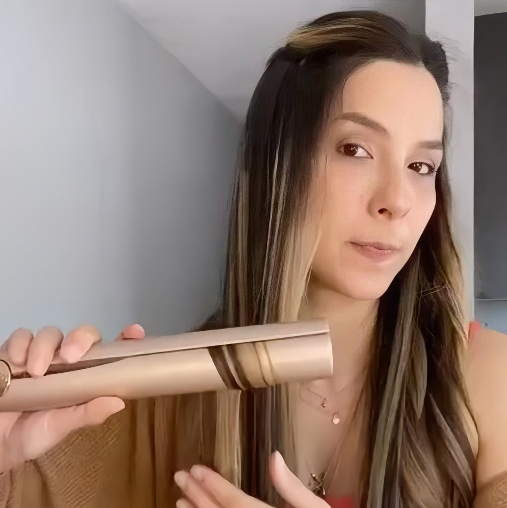 Outil de coiffage NovaBeam 2-en-1 — Lisseur et boucleur