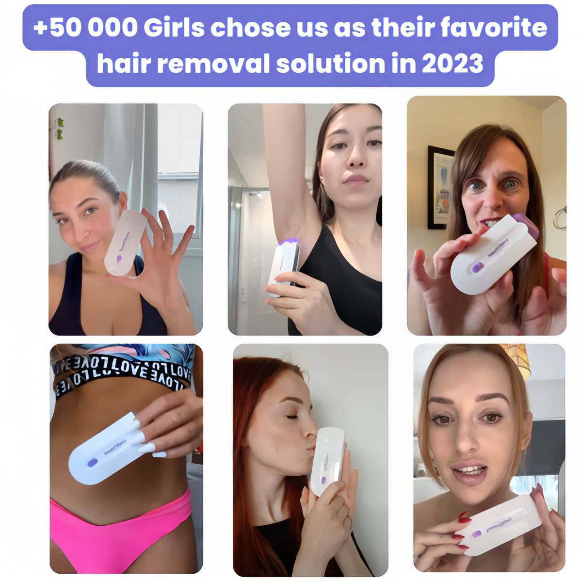 GlowPulse Full-Body Hair Removal — Smooth Skin, Zero Irritation