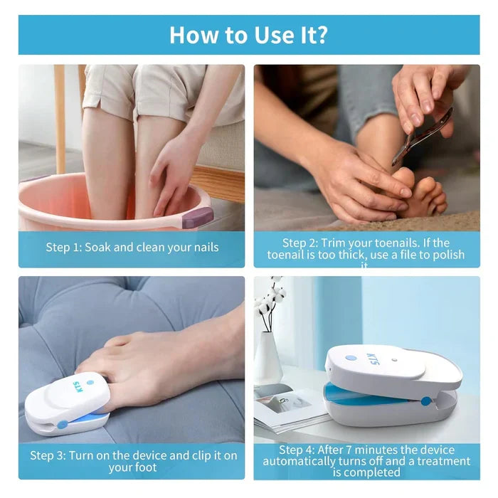 NovaPulse Dual-Wavelength Nail Fungus Laser Devices Starter Kit