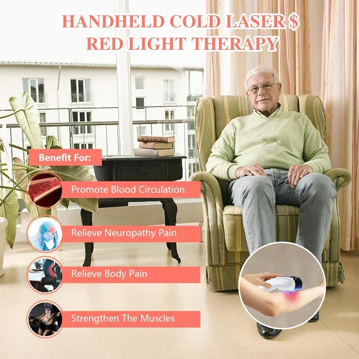 2-in-1 Infrared Light Therapy Device — 650nm & 808nm