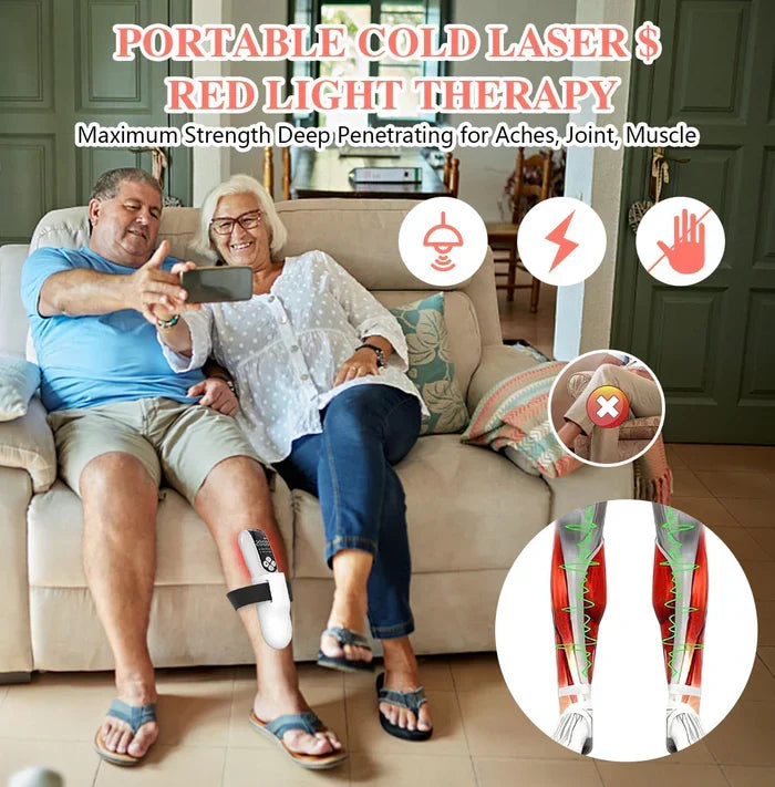2-in-1 Infrared Light Therapy Device — 650nm & 808nm