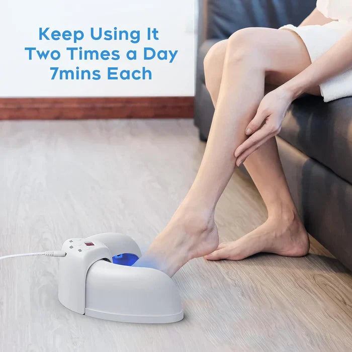 Sistema de terapia láser para los hongos de las uñas LuminNail — 905 nm y 470 nm