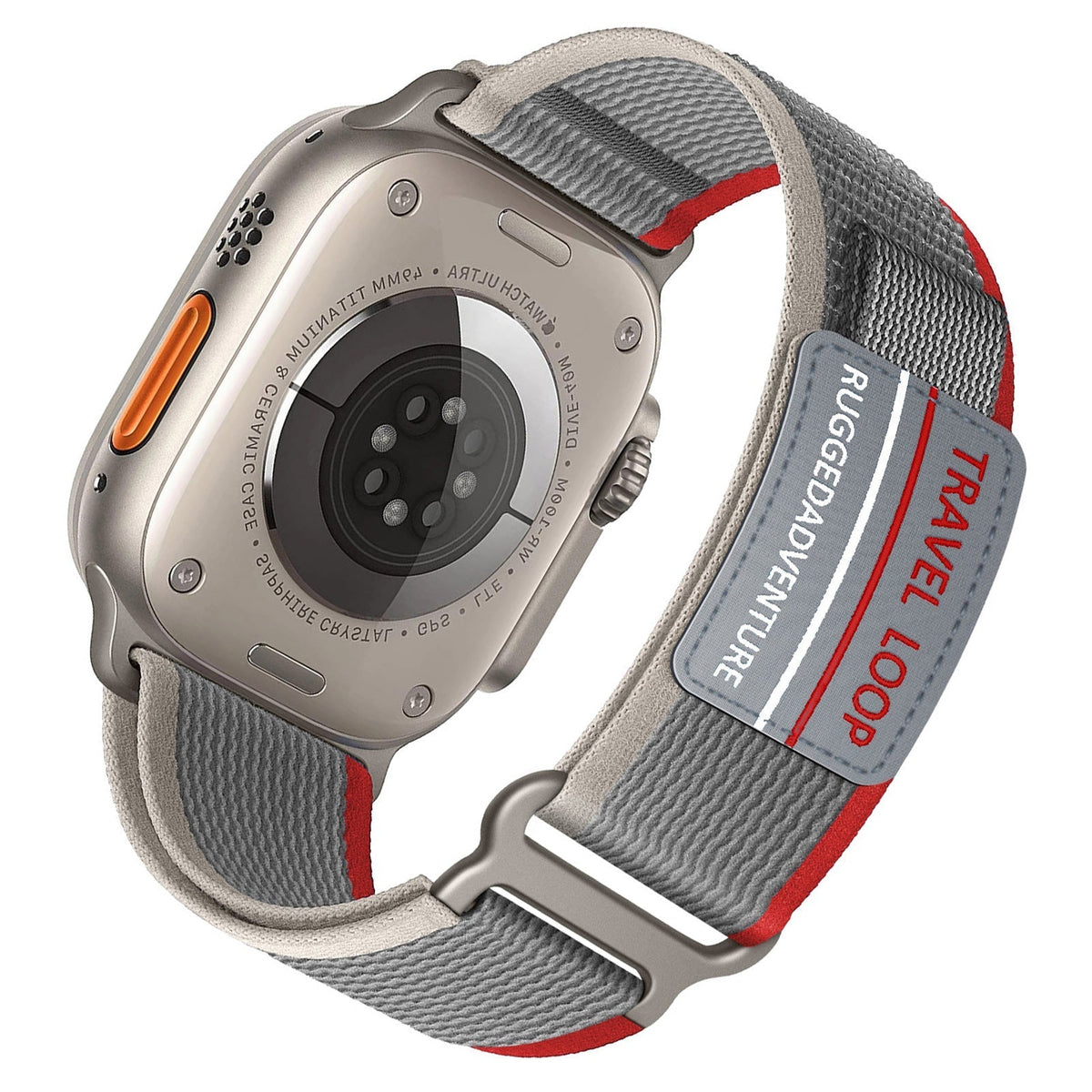 سوار Apple Watch رياضي بتصميم Designer Trail Loop - قابل للتعديل وخفيف الوزن