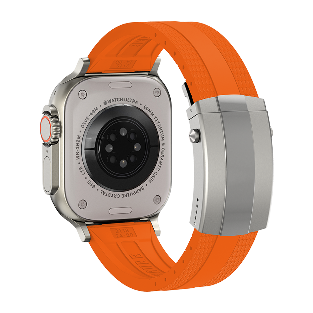 Cinturino Apple Watch Ocean Luxe — Chiusura pieghevole, tonalità marine