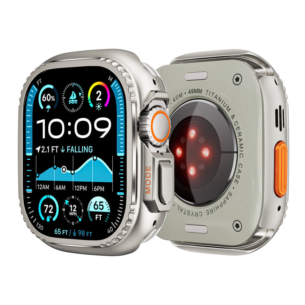 Titan Watch Ultra strapabíró fém tok — ütés- és karcálló
