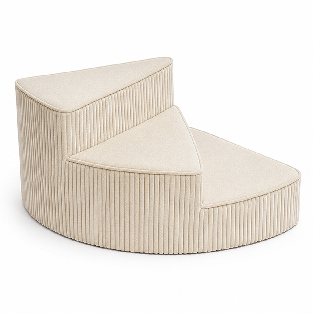 Orthopedic Non-Slip Foam Dog Stairs (Space-Saving) | livraina