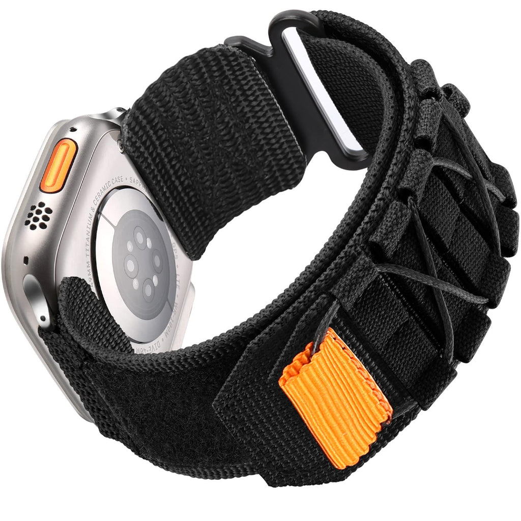 Taktyczny nylonowy pasek do Apple Watch — oddychający, odporny na zużycie