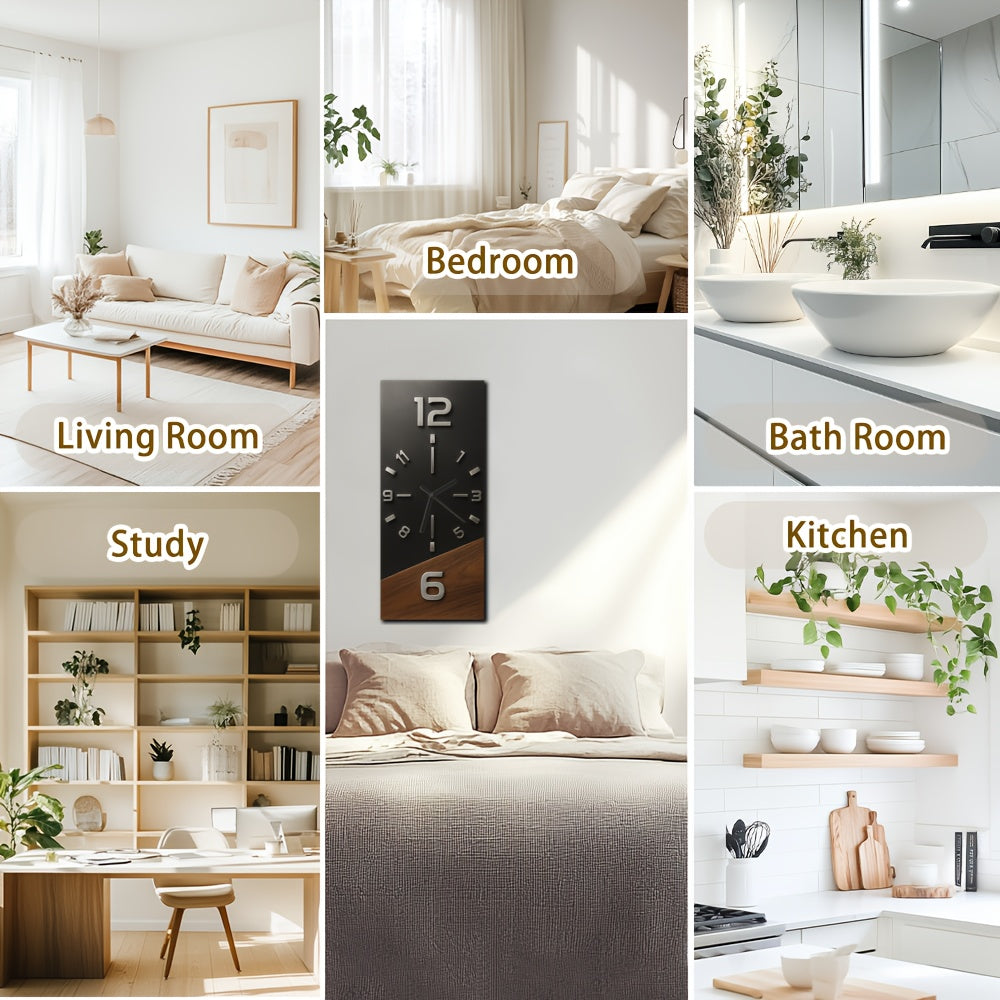 Natural Elegance – stilfuldt trævægur med kontrast | livraina