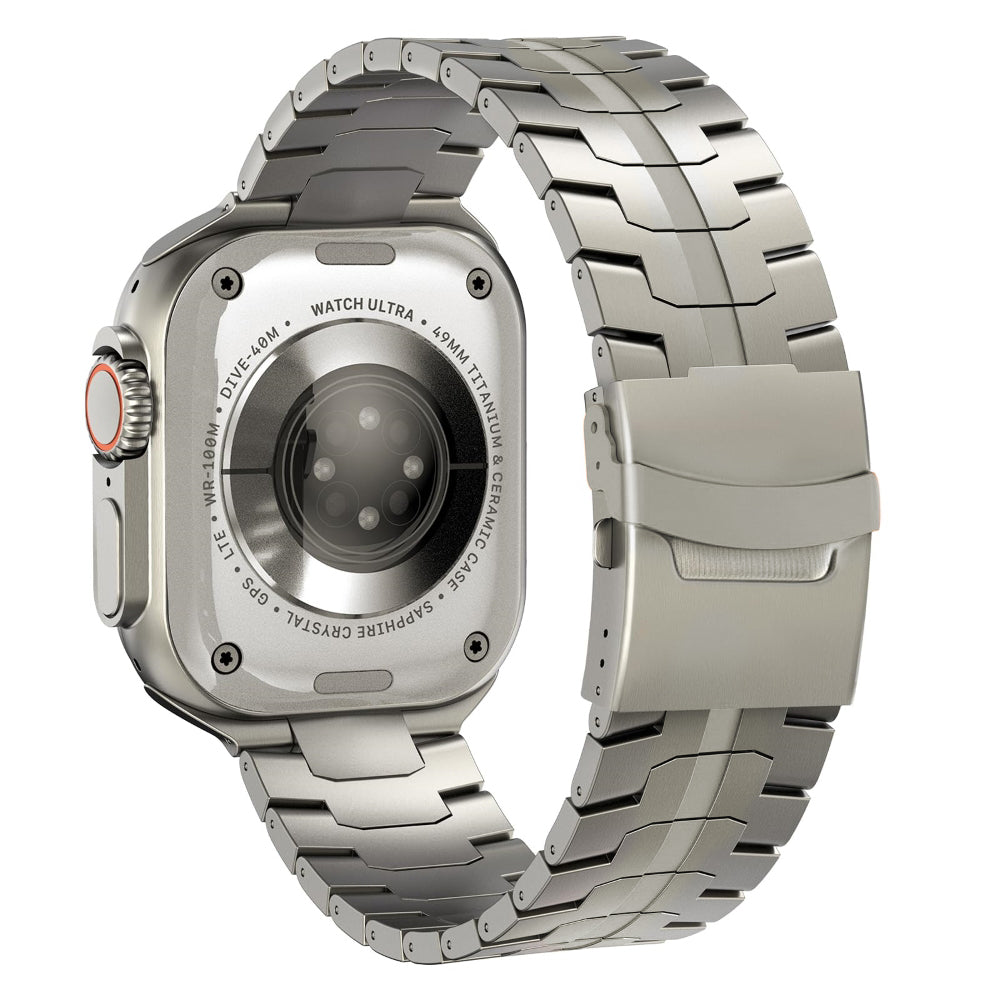 Cinturino in titanio per Apple Watch — Stile leggero e resistente