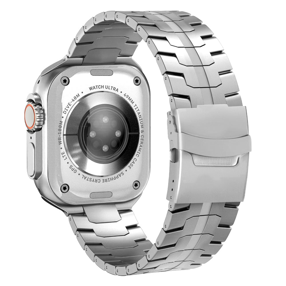 Cinturino in titanio per Apple Watch — Stile leggero e resistente
