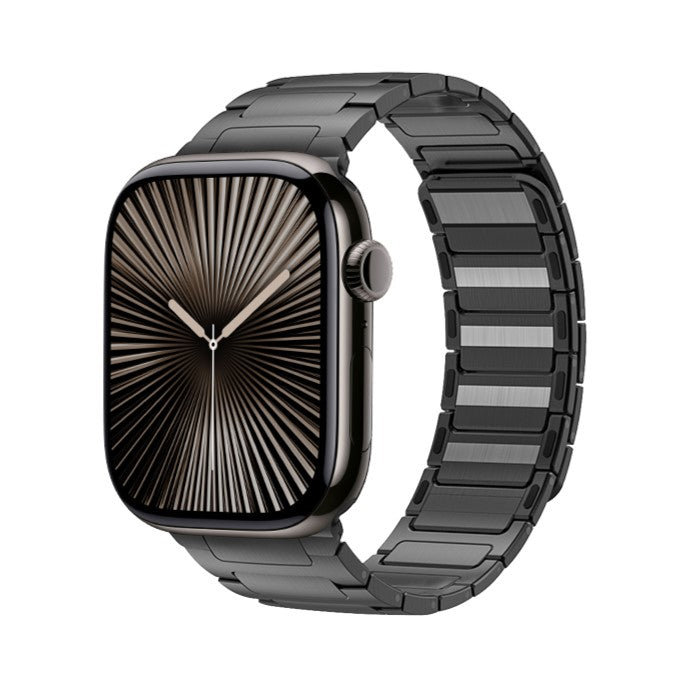 Correa magnética de acero inoxidable para Apple Watch — Ajuste seguro sin hebilla