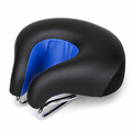 Beznosové ergonomické sedlo na horské kolo s odpružením pomocí pružin (20 x 18 cm) | livraina