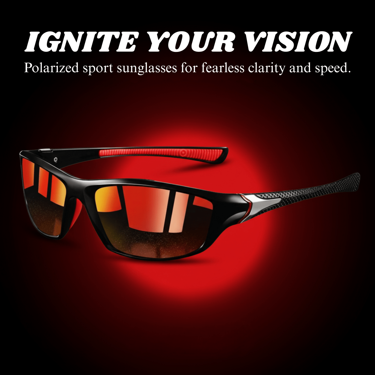 Gafas de sol deportivas polarizadas AeroSight — Protección antirreflejos UV400