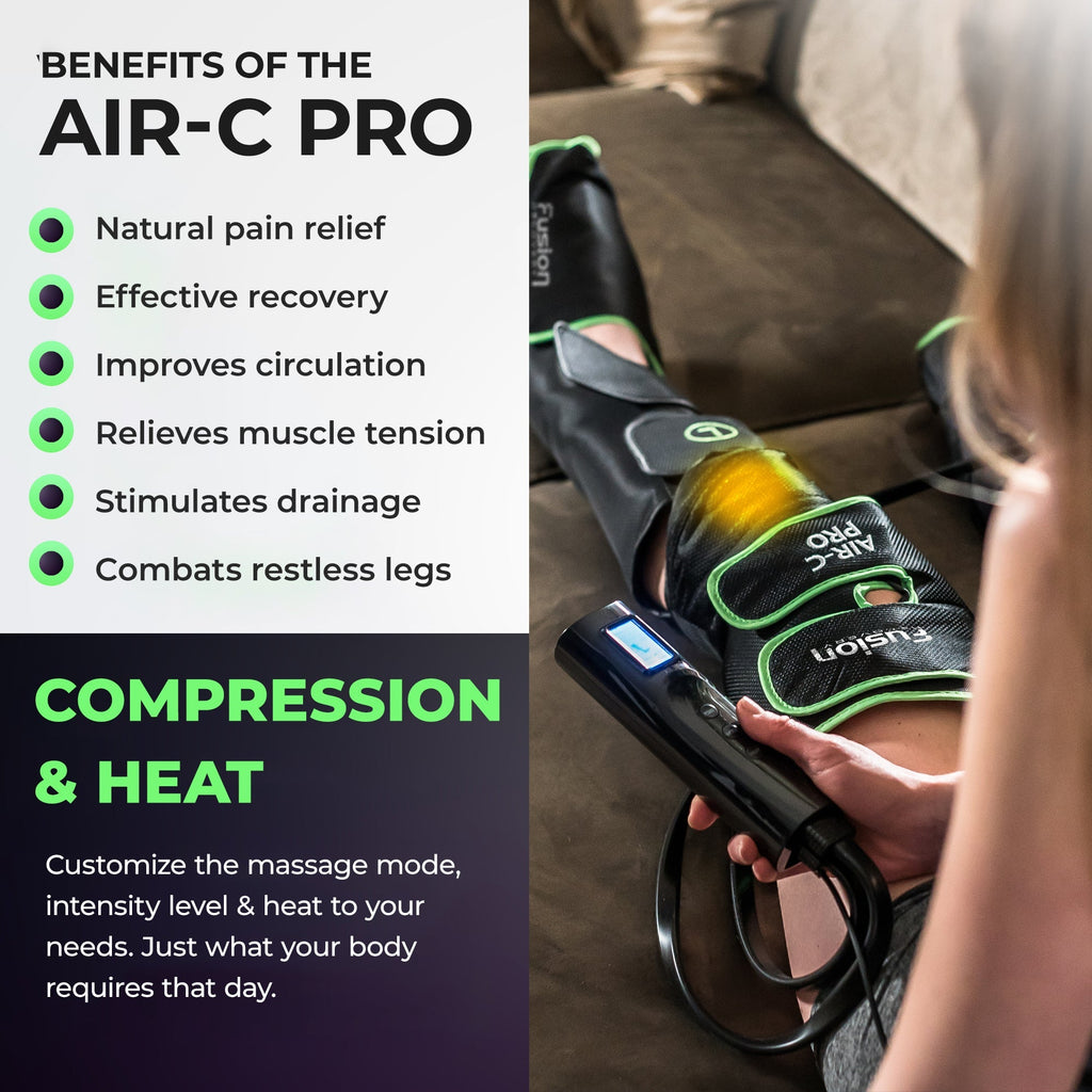 CirculaEase Premium Air Compression Leg Massager — Air-C Pro