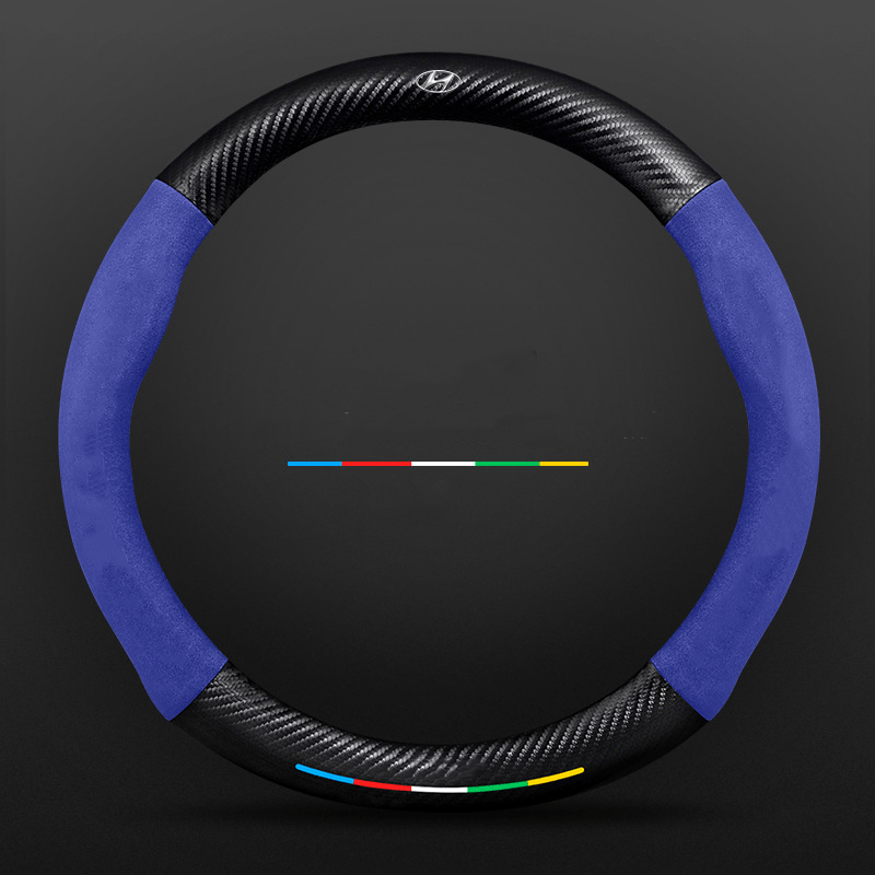 AirFlex 方向盘套 — 透气防滑 3D 纹理