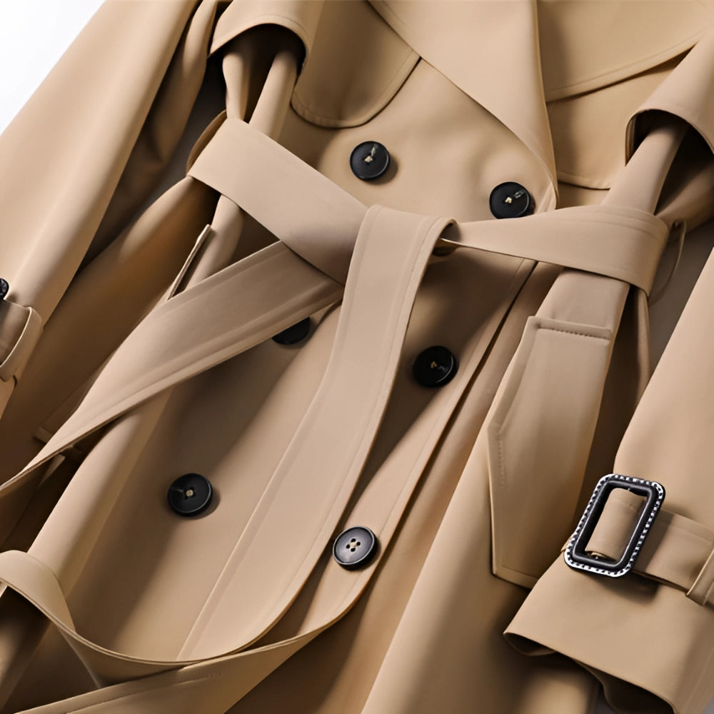 Cappotto da uomo lungo tipo trench — Sartoria classica, stile moderno