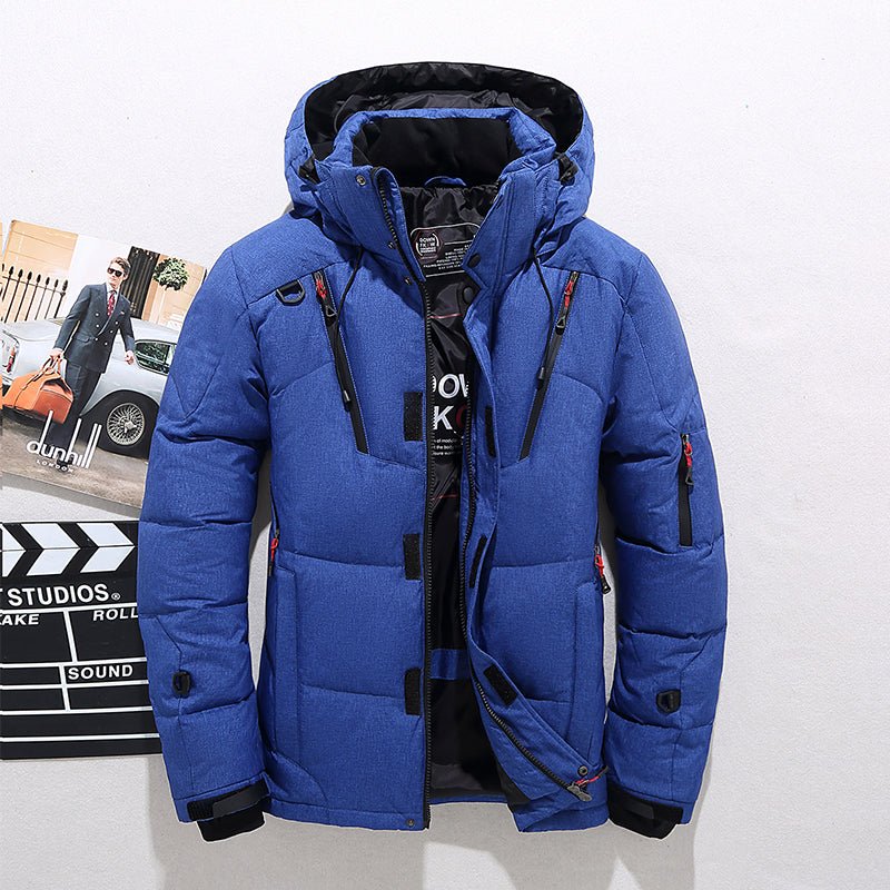 Parka de iarnă premium GlacierGuard — impermeabilă, cu căptușeală termică