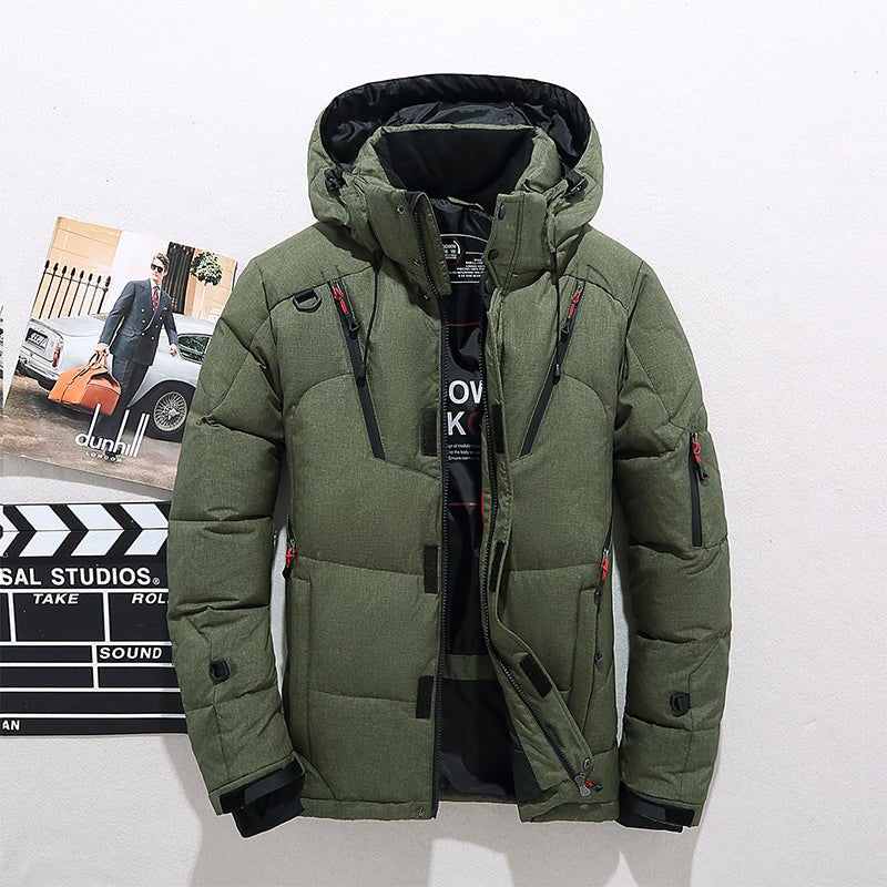 Parka de iarnă premium GlacierGuard — impermeabilă, cu căptușeală termică