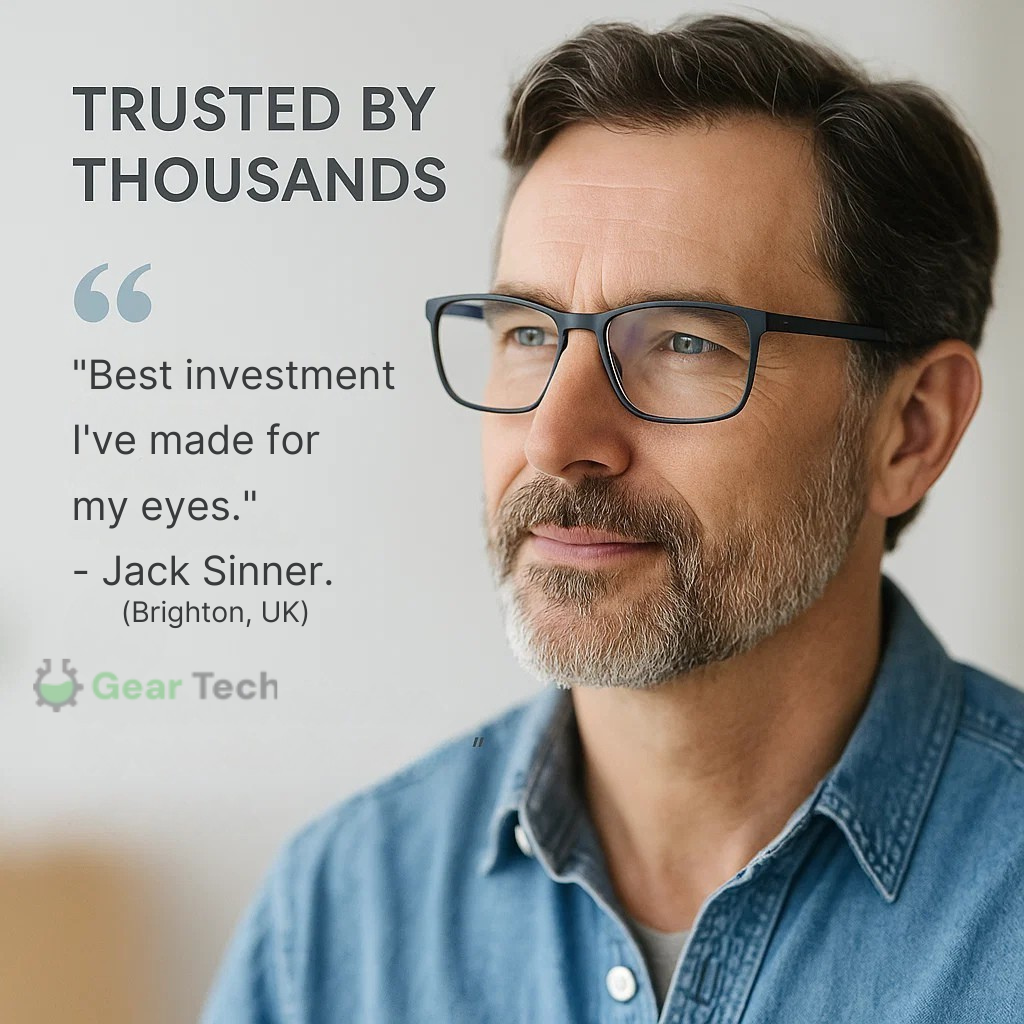 German Designed Progressive Eyeglasses — Clear Vision All Day