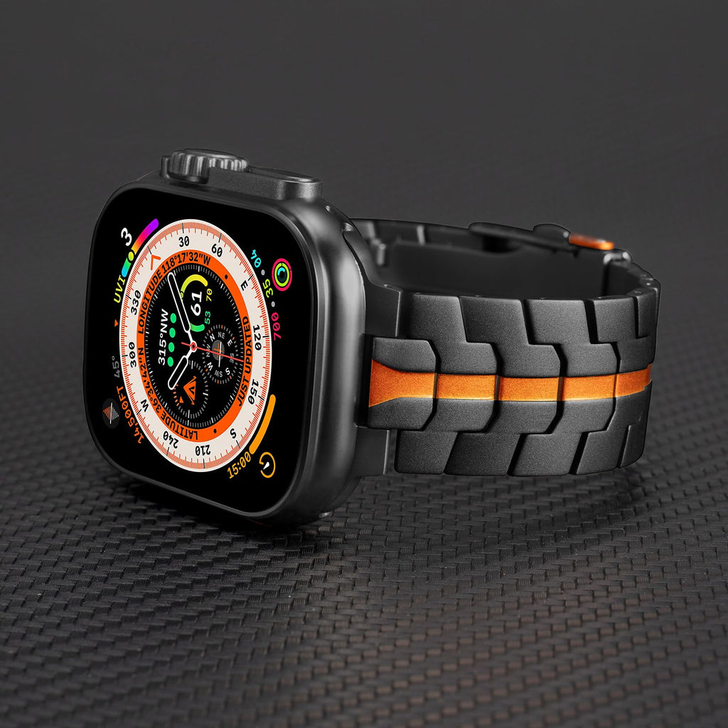 Cinturino in titanio per Apple Watch — Stile leggero e resistente