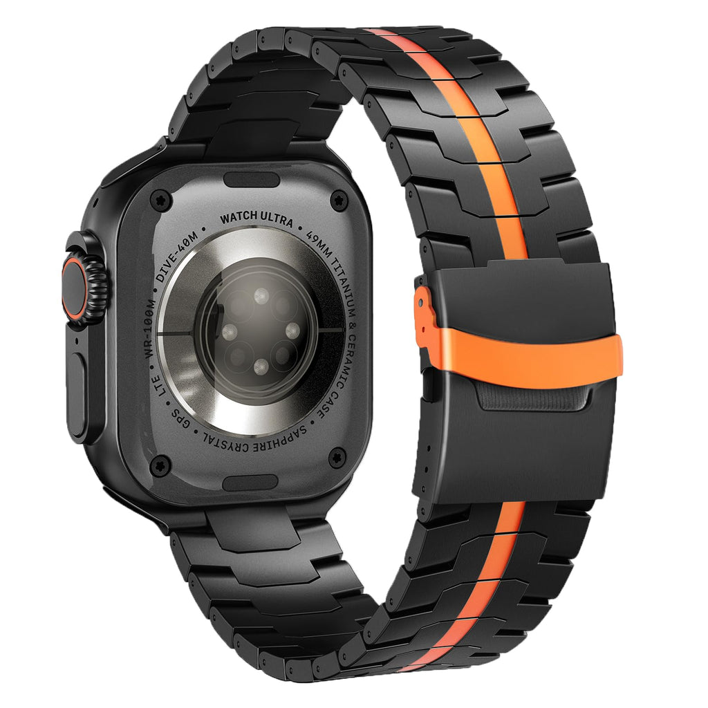 Cinturino in titanio per Apple Watch — Stile leggero e resistente