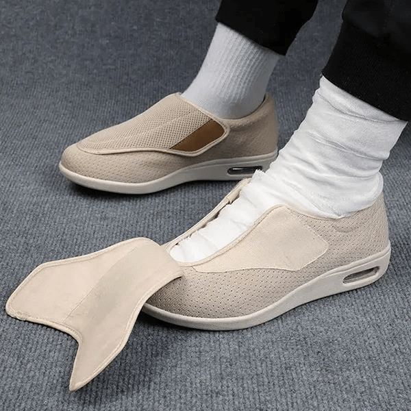 SoleEase Wide Diabetic Shoes — Memory Foam, Zero Drop Design