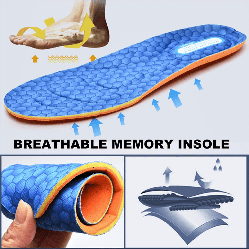 SoleEase Wide Diabetic Shoes — Memory Foam, Zero Drop Design