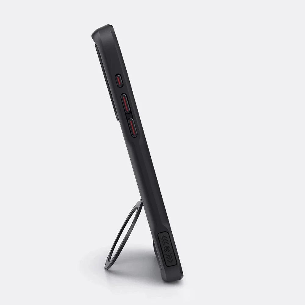 Aegis Shield magnetisk telefondeksel — karbonfib tekstur