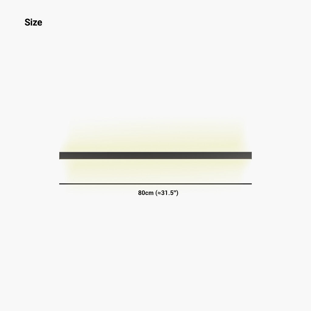 Minimalista LED-es lineáris mennyezeti lámpa — síkban illeszkedő lámpatest