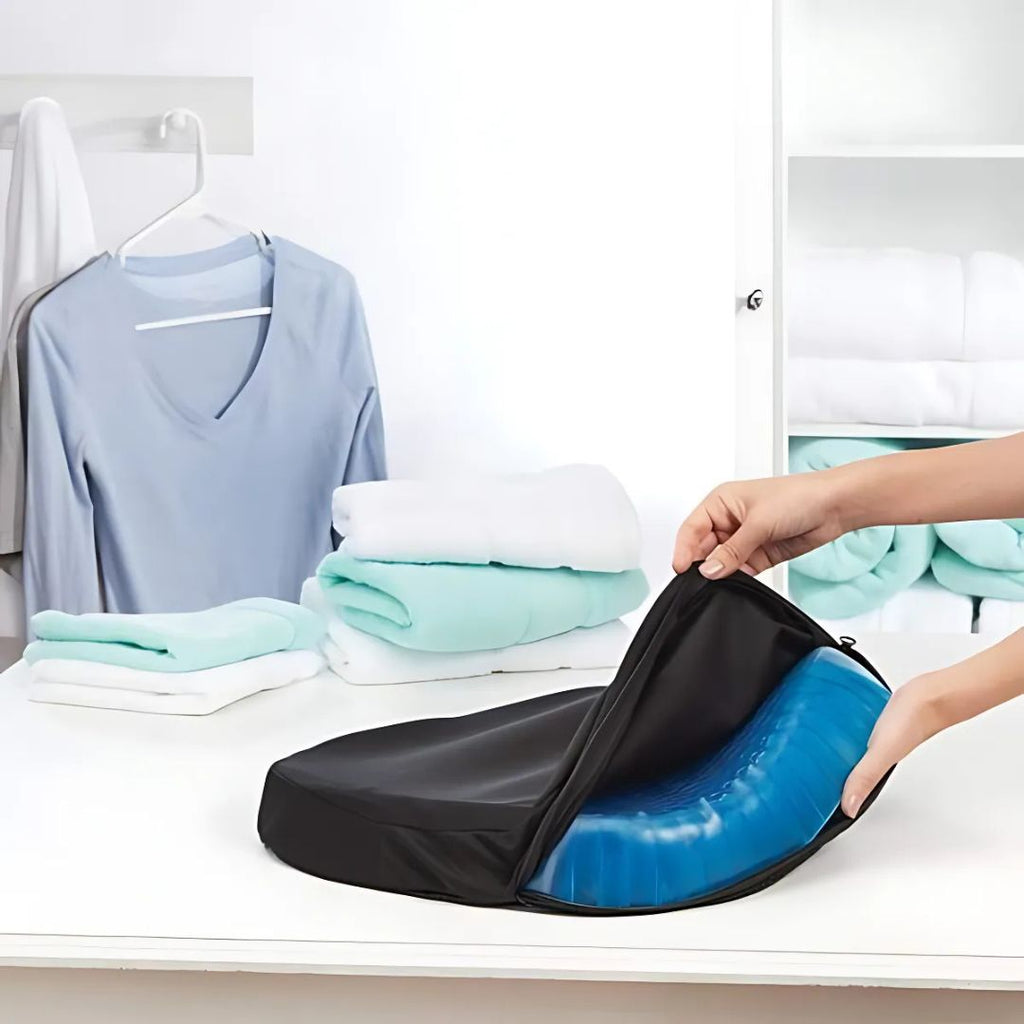 Ergonomisches Gel-Sitzkissen – Steißbeinunterstützung, gezielte Druckentlastung
