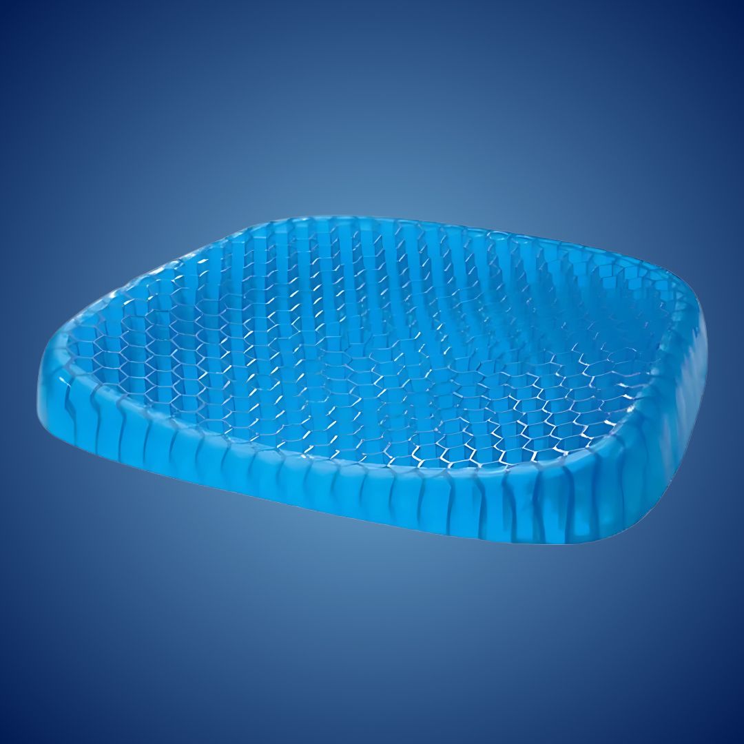 Ergonomisches Gel-Sitzkissen – Steißbeinunterstützung, gezielte Druckentlastung