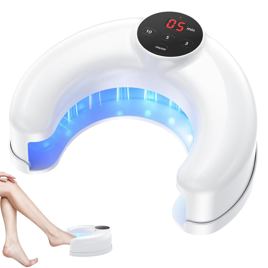 LuminNailネイルケアレーザー治療システム — 905 nmパルス＆470 nmブルーライト