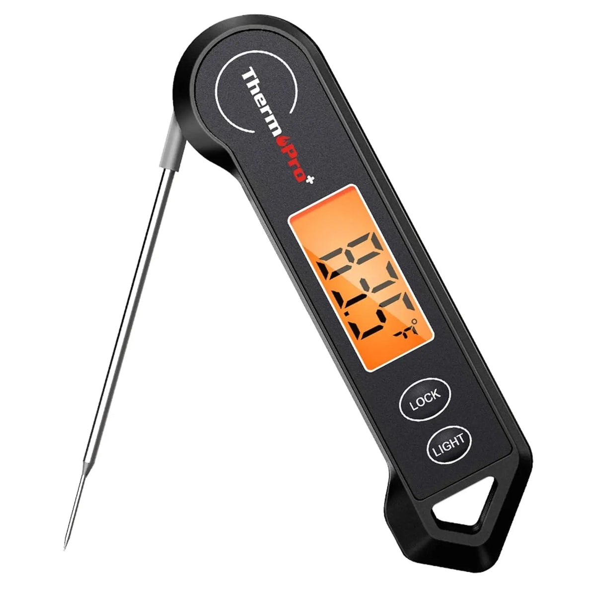 Termometro per carne impermeabile ad attivazione tramite movimento con display istantaneo | livraina