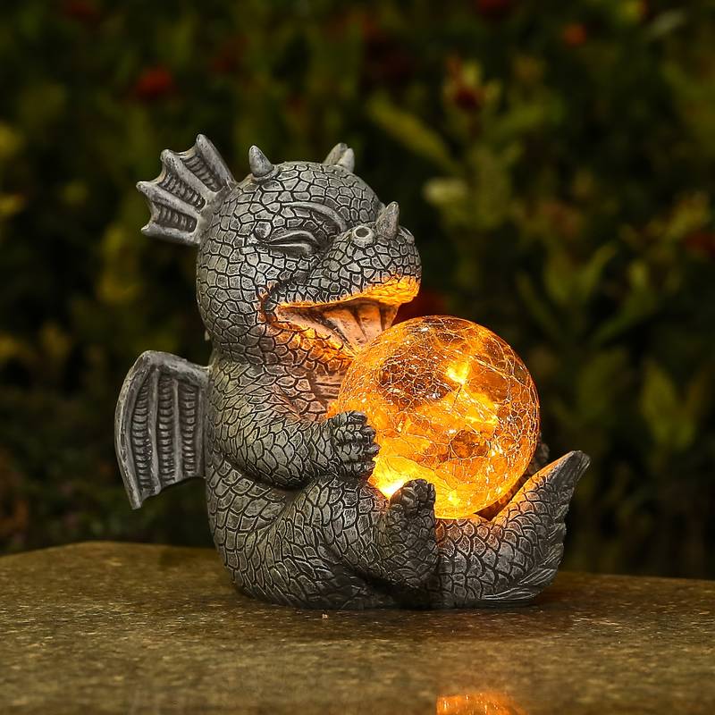 Mythic Glow-bordlampe med dragemotiv for koselige rom | livraina