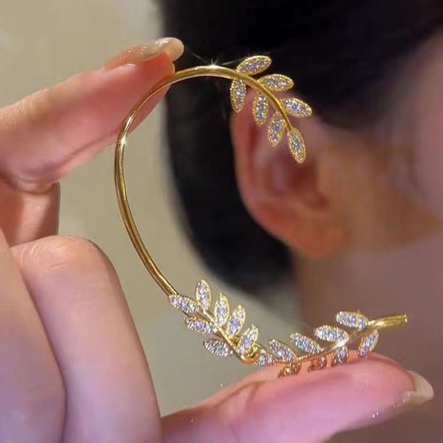 AuroraClip Verstellbare Ohrclips — Ohne-Piercing-Design, Sicherer Halt