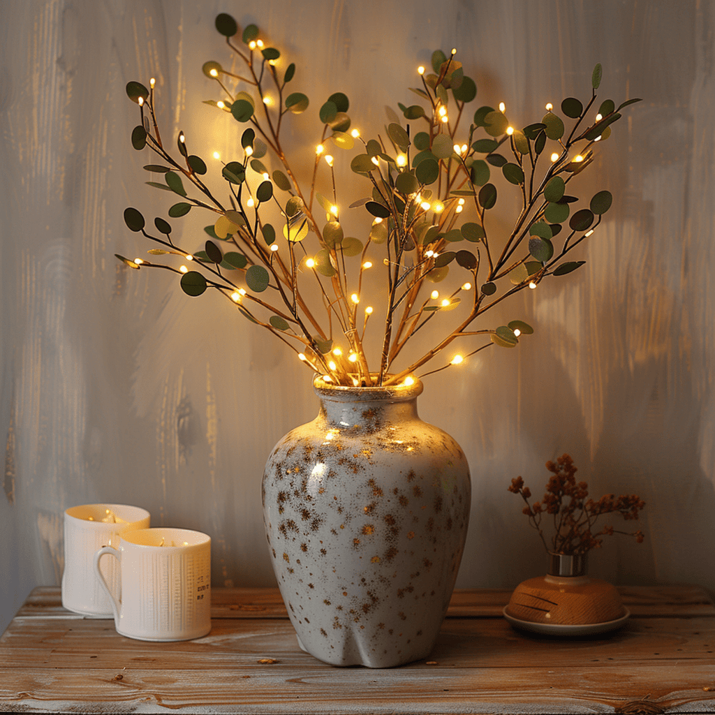 LumaTwig Λάμπα με κλαδιά LED 70cm — Φυσική δασική λάμψη