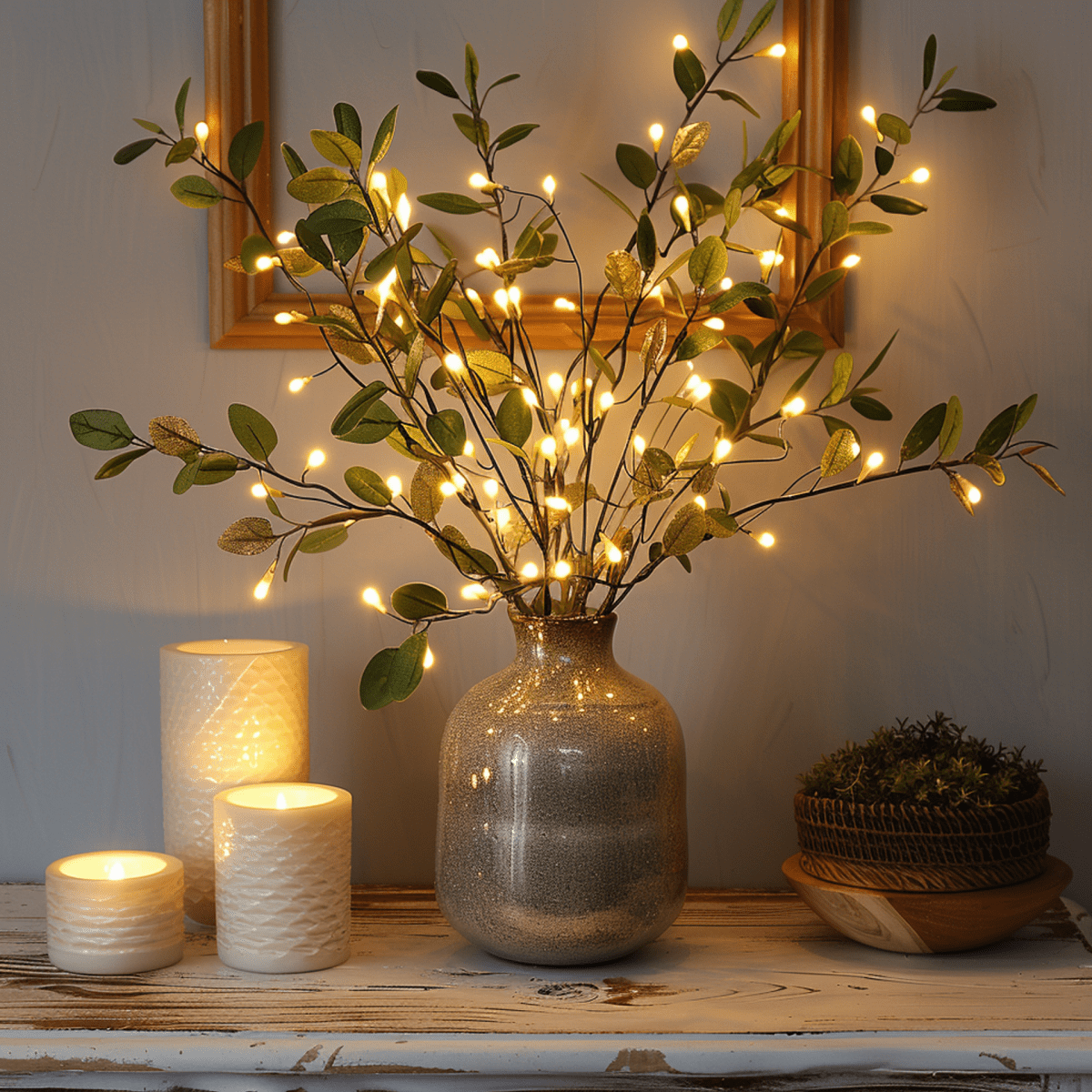 LumaTwig Λάμπα με κλαδιά LED 70cm — Φυσική δασική λάμψη