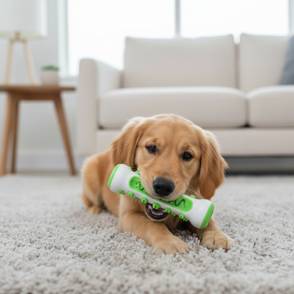 ZenPaw beroligende hundeleke med lavendel og kamille — giftfri polymer