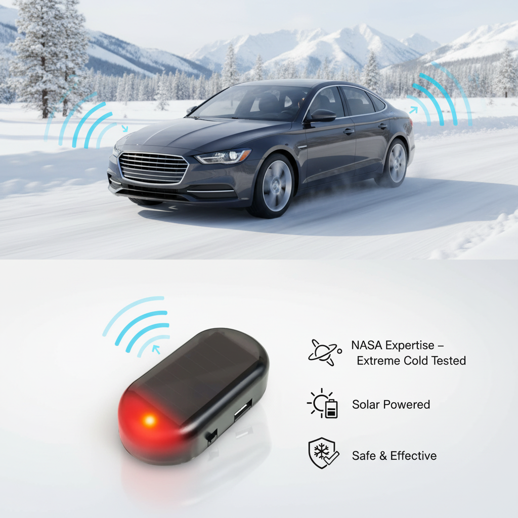 Dispositivo electromagnético de eliminación de nieve con energía solar, tecnología molecular