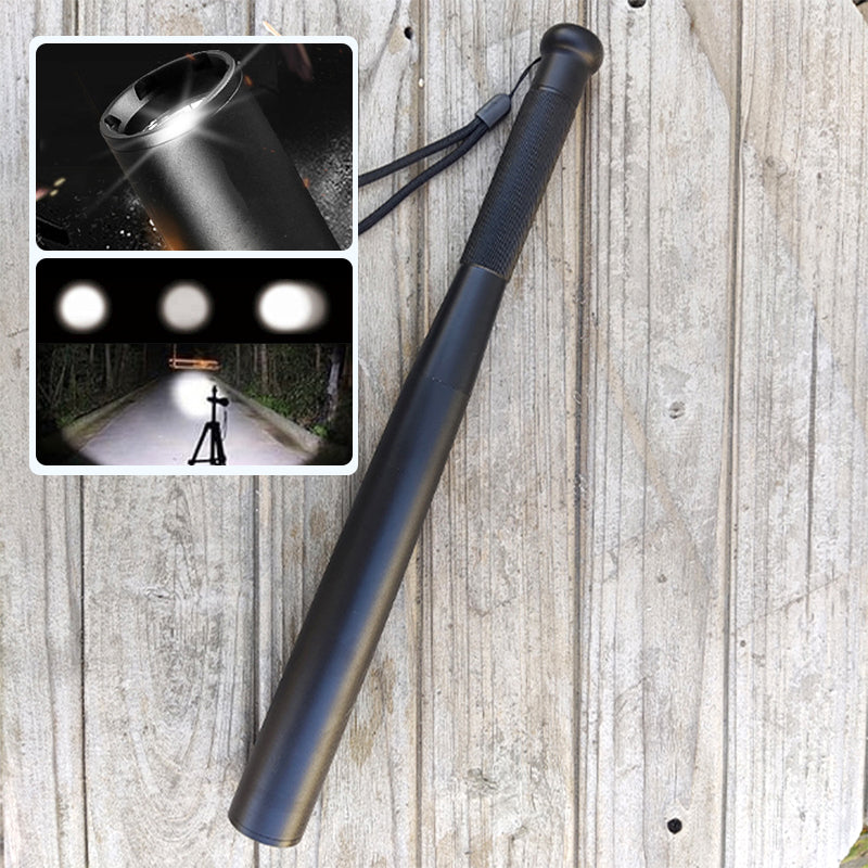 Lanternă LED NovaBat în formă de bâtă de baseball — aliaj de aluminiu, 3 moduri