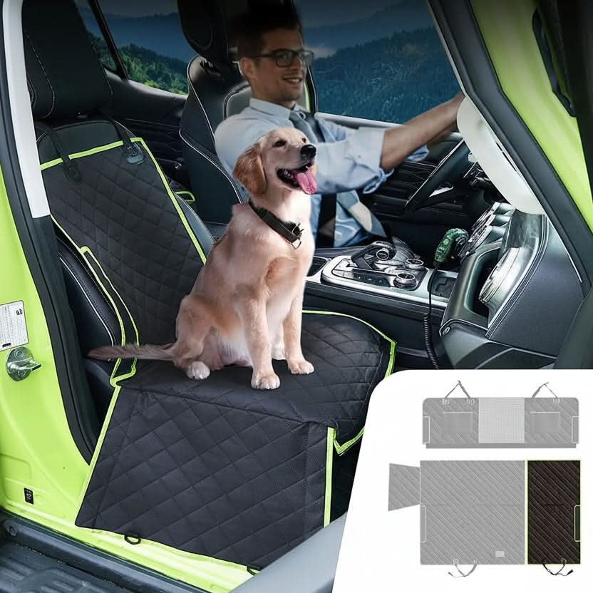 多功能宠物狗汽车座椅保护套——6 种方式，兼顾清洁与舒适 | livraina